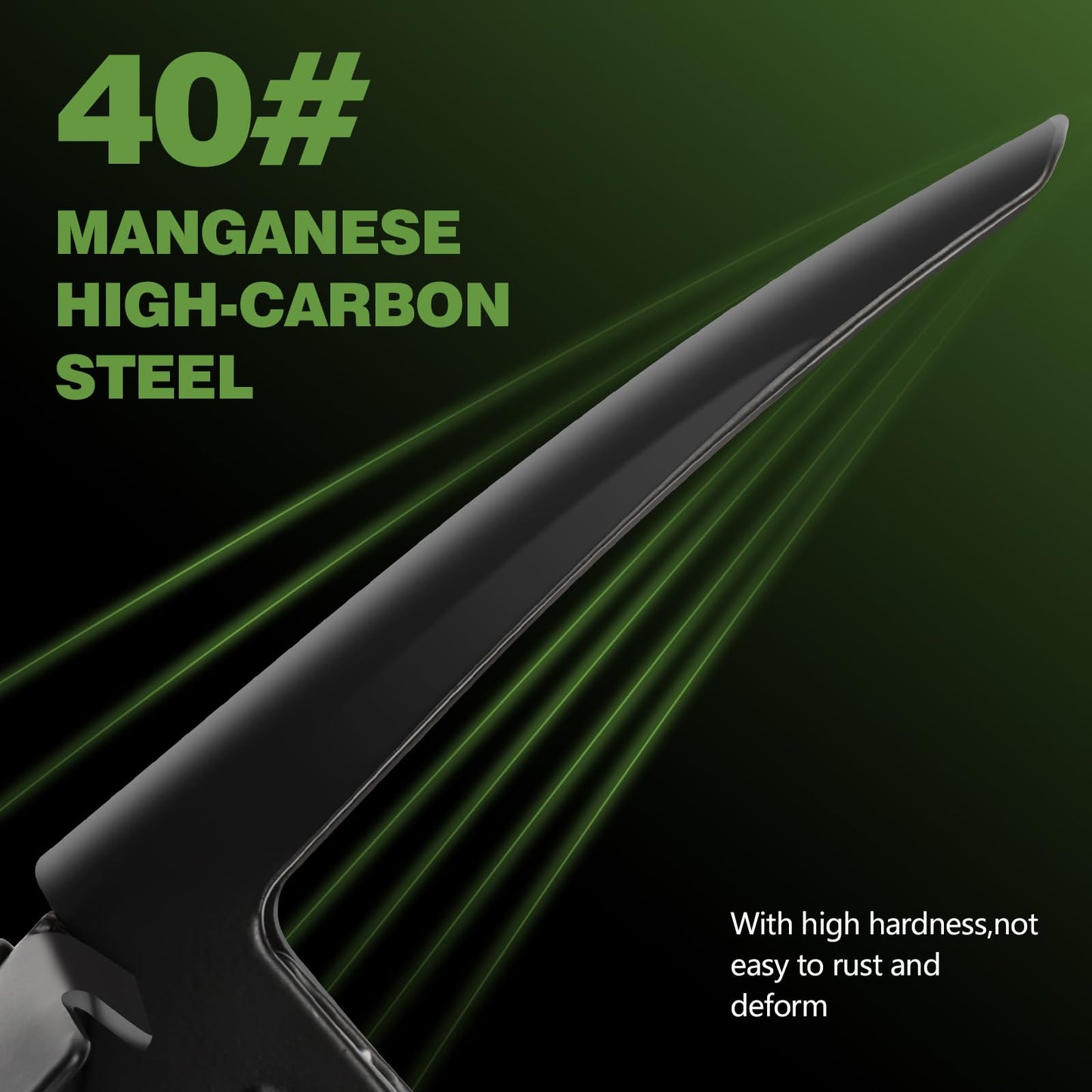 BEHANDY 18.5" Folding Shovel, Collapsible Shovel for Car Snow, Camping Shovel and Pickax, Military Entrenching Tool for Gardening, Camping, Sand, Off Road, Portable Car Emergency kit