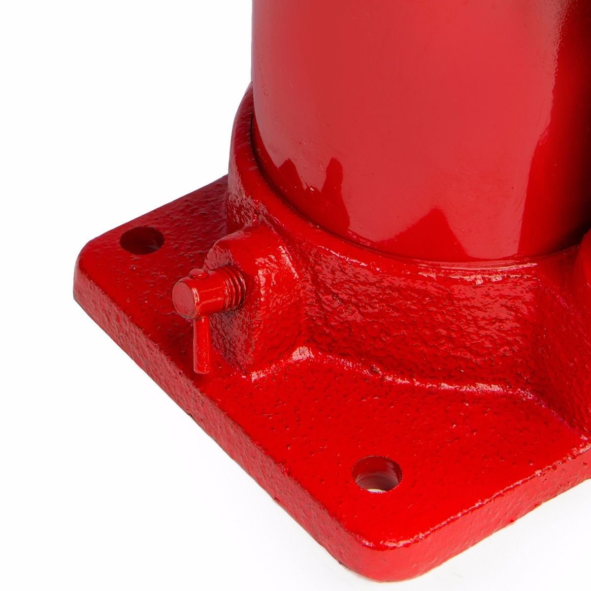 XtremepowerUS 8 Ton Air/Hydraulic Long Ram Jack Piston Ram 8-Ton Capacity Cherry Crane Shop Engine Hoist Lift For Truck- 8.0 Lbs, Red