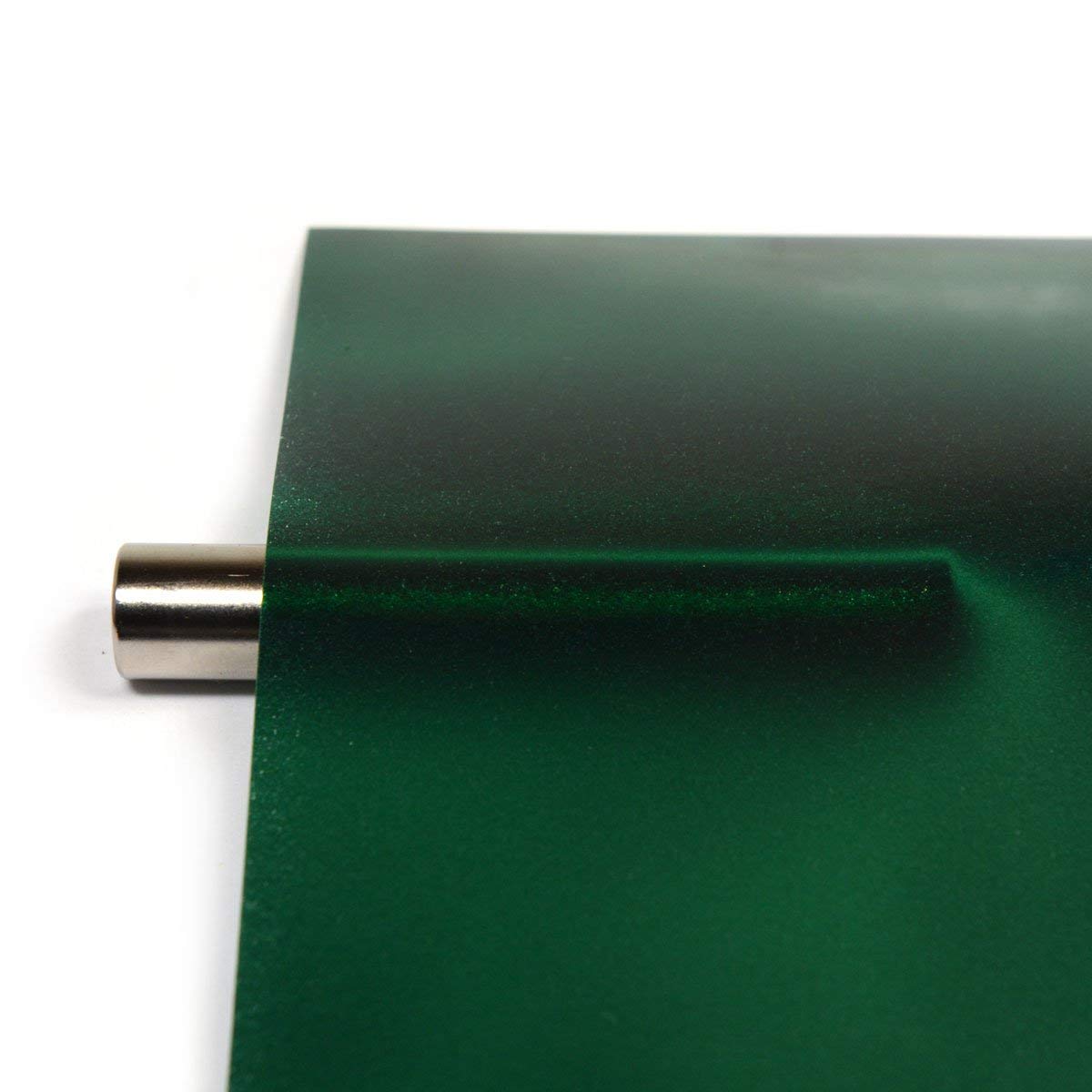 Green Magnetic Viewing Film 4x6 | Cool Magnets Science Kit | Magnetic Field Detector & Visual Aid for Physics Education | Ideal for Research & Magnetism Demonstrations