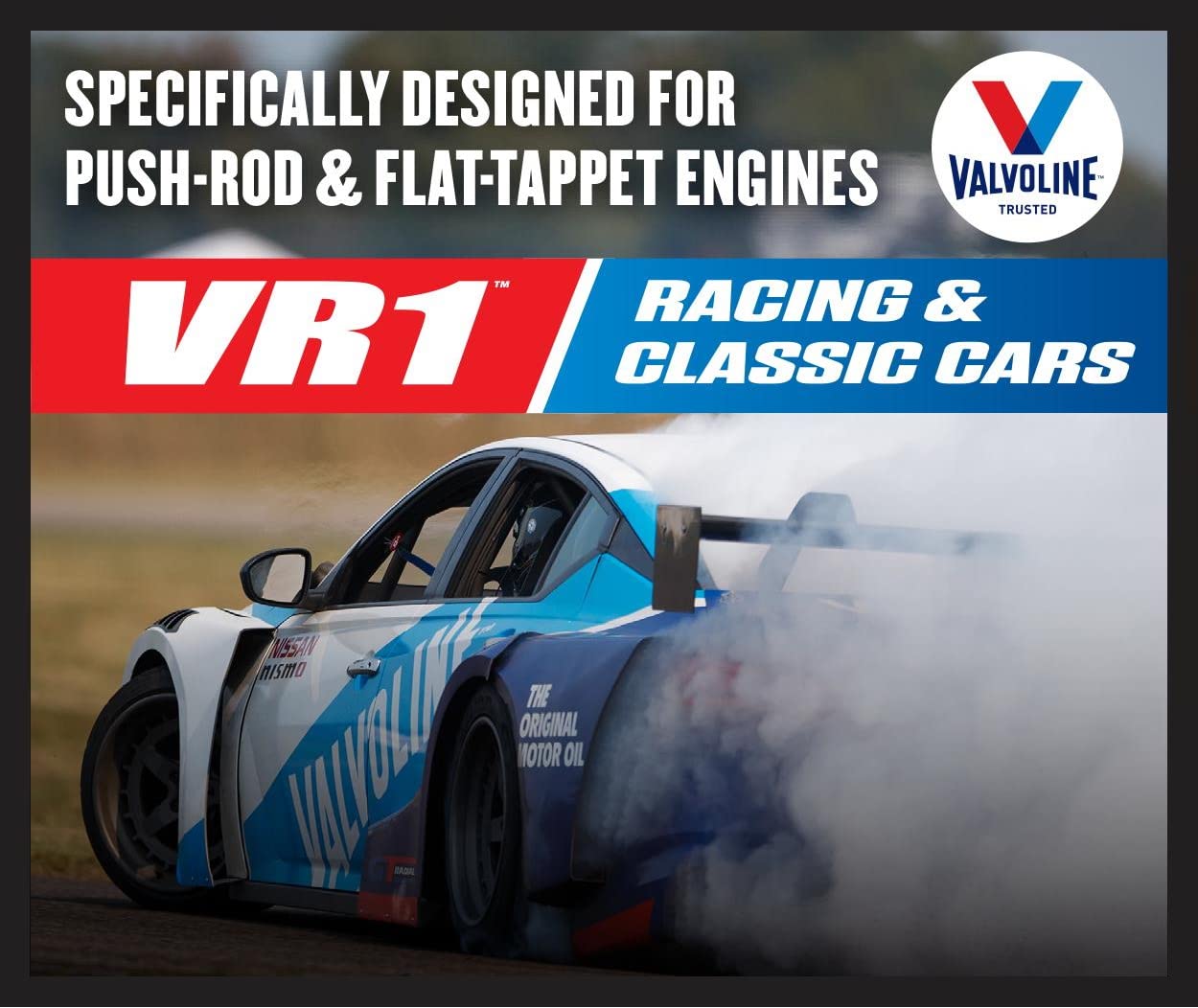 Valvoline VR1 Racing Synthetic SAE 10W-30 Motor Oil 1 QT
