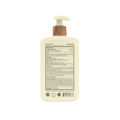 Sun Bum Daily SPF 50 Sunscreen Body Lotion - Broad Spectrum Moisturizing Sunscreen with Vitamin E - Vegan and Hawaii 104 Act Compliant (Without Octinoxate & Oxybenzone) - Dermatologist Tested - 8 oz