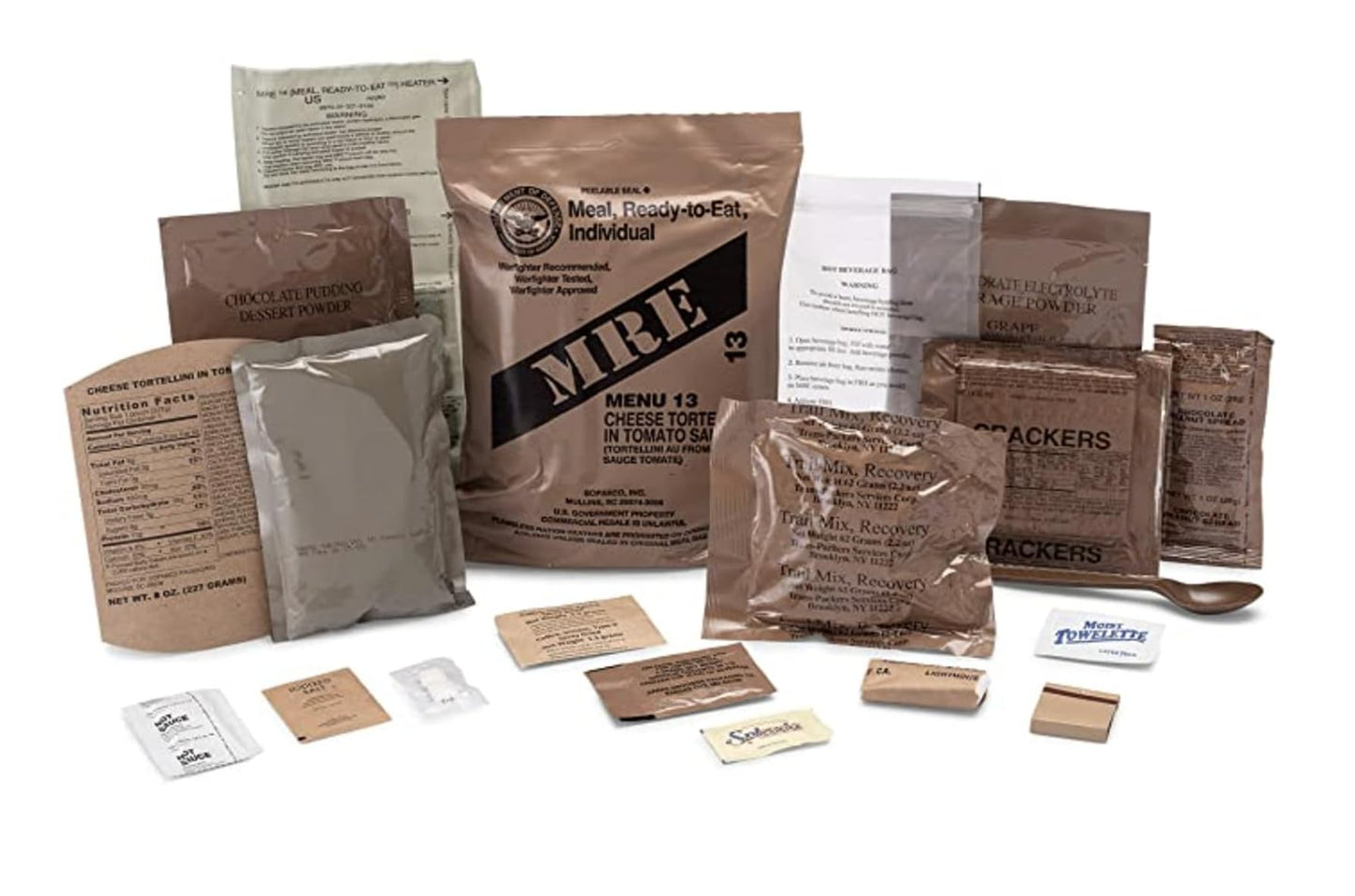 Wornick Sopacko, Ameriqual MRE Meals Ready to Eat Inspection 2024, 2025 or Better, Emergency Food Supply, Survival Camping Outdoor 12 Pack(A & B Case Bundle, 2, Count)