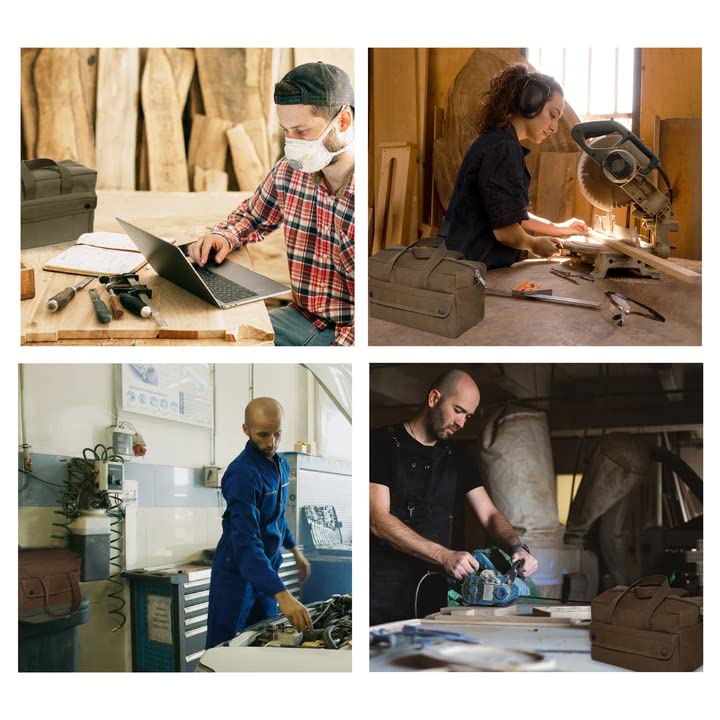 Rothco Mechanic's Tool Bag - Heavy-Duty Organization for Your Essential Tools and Gear, Black