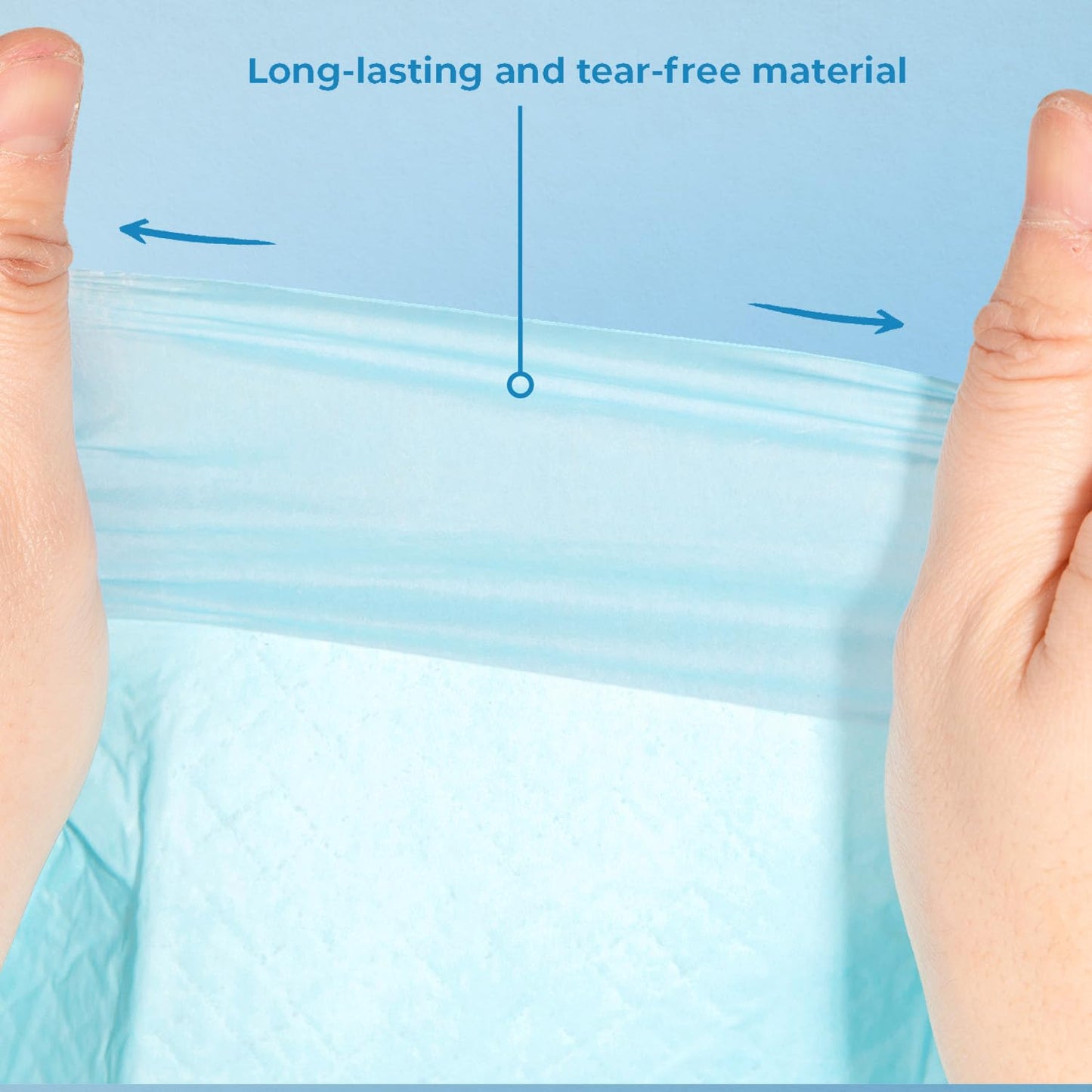 Best Pet Supplies Puppy Pads - Disposable, Dog Training Potty, Super Absorbent Blue Puppy Pee Pads for Dogs (Pack of 100) X-Large