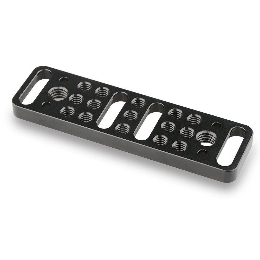 CAMVATE Multi-Function Mounting Plate Cheese Plate with 1/4"-20 and 3/8"-16 Connections - 1751