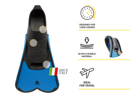 CRESSI Light Fins Blue 5.5-6.5