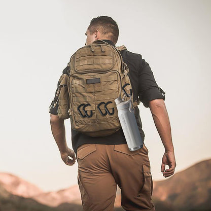 Tactical Gear Clips Plastic Carabiner Keychain Clip D-Rings Spring Snap Hook for Backpack, Molle System, Bag, Key Chain 12 Pack