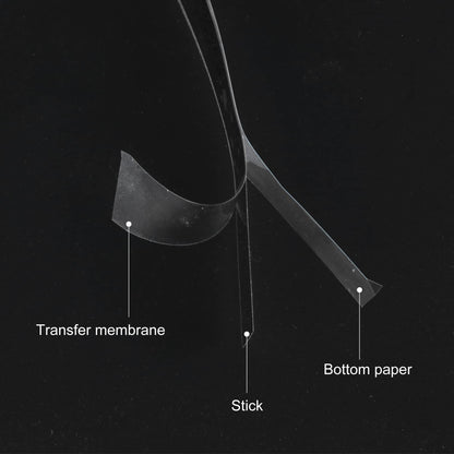 SINGARO Car Exterior Accessories Rear View Mirror Stickers Decor Car Body Sticker Vinyl 4pcs (Black)