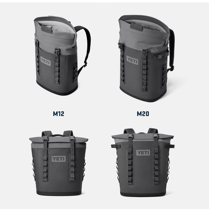 YETI Hopper M12 Backpack Soft Sided Cooler with MagShield Access, Olive