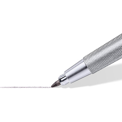 STAEDTLER Mars Tehnical Mechanical Pencil, 2mm (#2) Lead Holder with Built-in Sharpener - Drawing & Sketching Pencil with Metal Clip & Push-Button Lead Advance