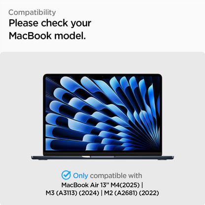 Spigen Tempered Glass Screen Protector [Glas.tR Slim] Designed for Macbook Air 13 inch M4 / M3 / M2 (2025/2024 / 2023) - 1 Pack