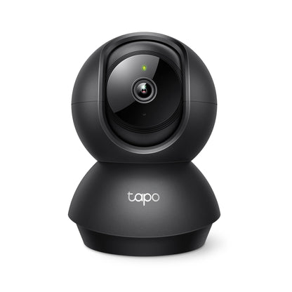 Tapo by TP-Link Pan/Tilt Security Camera for Baby Monitor, Pet Camera w/Motion Detection, 1080P, 2-Way Audio, Night Vision, Cloud & SD Card Storage, Works with Alexa & Google Home, Black (Tapo C201)