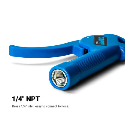 Capri Tools 5 in. and 12 in. Air Blow Gun Kit with Rubber Tips