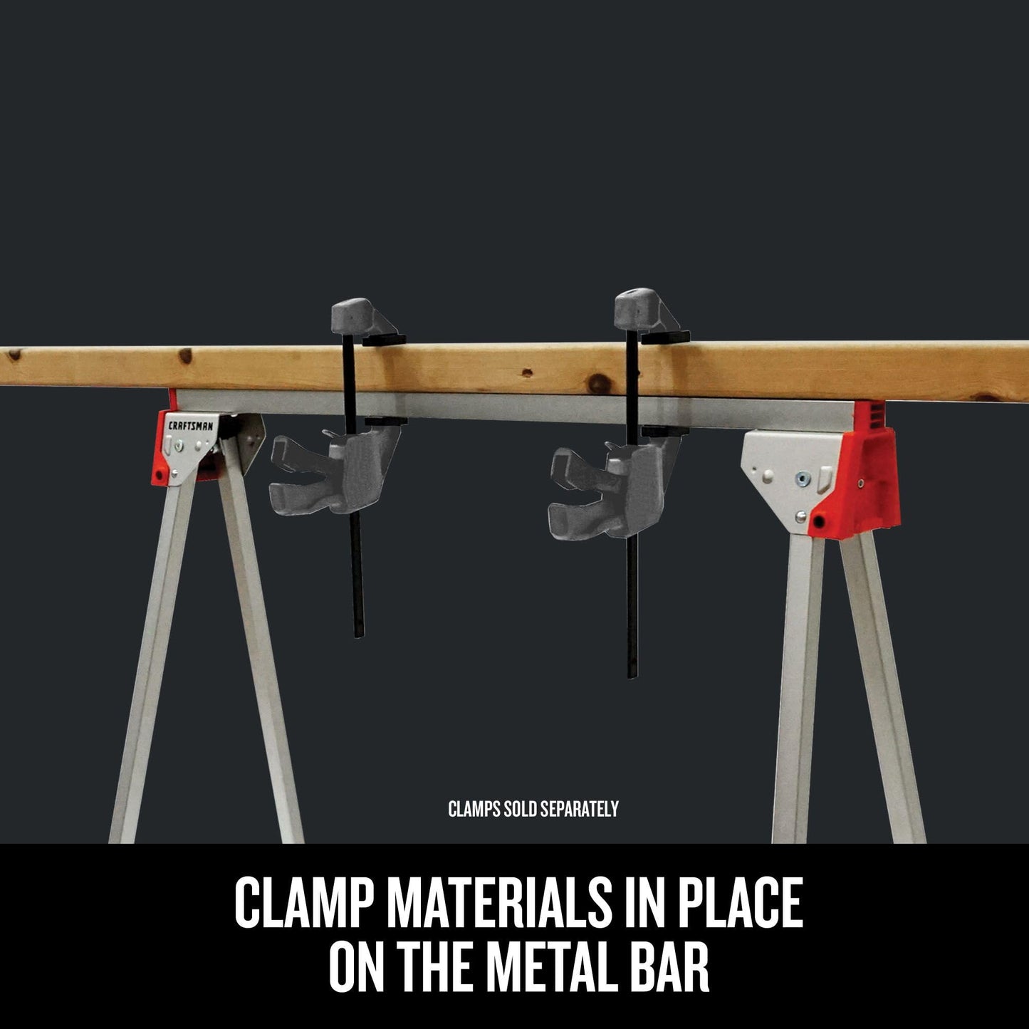 CRAFTSMAN Metal Sawhorse, Folding (‎CMST11154)