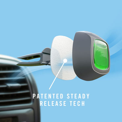 Febreze Car Air Freshener Vent Clip Old Spice Scent, .07 oz. Car Vent Clip, Pack of 4