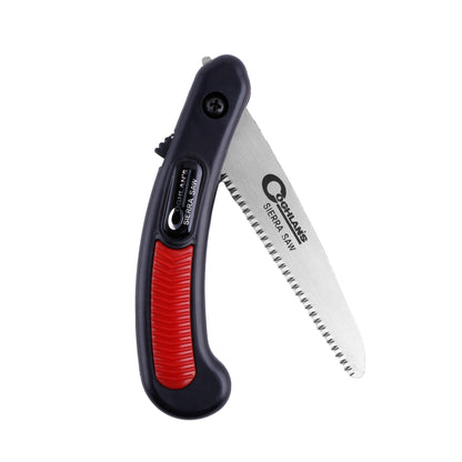 Coghlan's Pocket Sierra Saw - Compact Folding Hand Saw for Camping, Hiking, Gardening, and Survival - Lightweight 4-Inch Blade with Sharp Teeth, Ergonomic Handle for Safe, Efficient Cutting