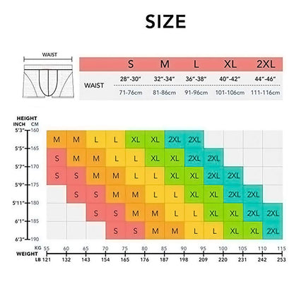 H&R Pocket Underwear for Men with Secret Hidden Front Stash Pocket, Travel Boxer Brief, Large Size 2 Packs (Blue)