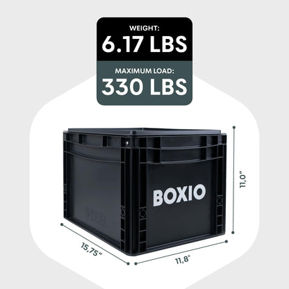 BOXIO TOILET: Portable solution for car trips, boats, hunting or outdoor adventures. Europe's good-selling composting toilet. Compact size: 15.75" x 11.8" x 11"