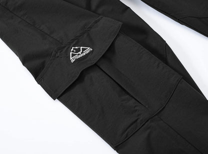 YSENTO Women's Hiking Pants Lightweight Stretch Quick Drying UPF 50 Camping Travel Work Cargo Pants 6 Pockets Black Size M