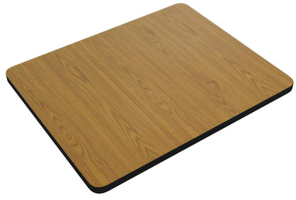 Flash Furniture Glenbrook 24'' x 30'' Rectangular Table Top with Natural or Walnut Reversible Laminate Top
