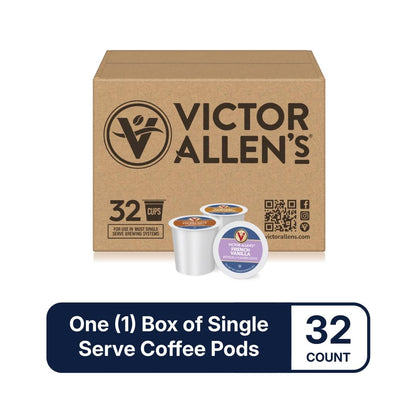 Victor Allen's Coffee Mocha Variety Pack (White Chocolate, Mocha, Chocolate Caramel), 32 Count, Single Serve Coffee Pods for Keurig K-Cup Brewers