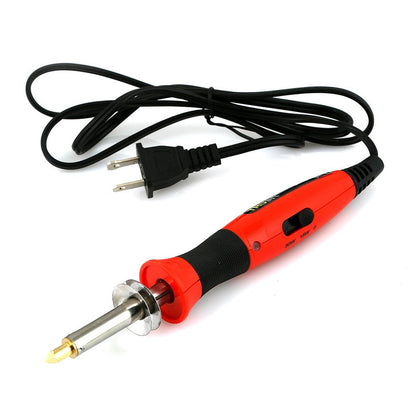 TRUArt Wood and Leather Pyrography Pen Set - Best Woodburning and Leather Crafts Burner Tool Kit - 35 Different Tips - Dual Power Mode - 30W and 15W, Gourd (Aluminum Case)