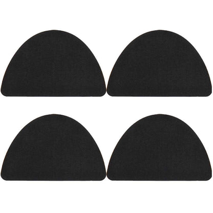 Shoe Toebox Toeburst Blowout Hole Prevention Insert/Patch (Black)