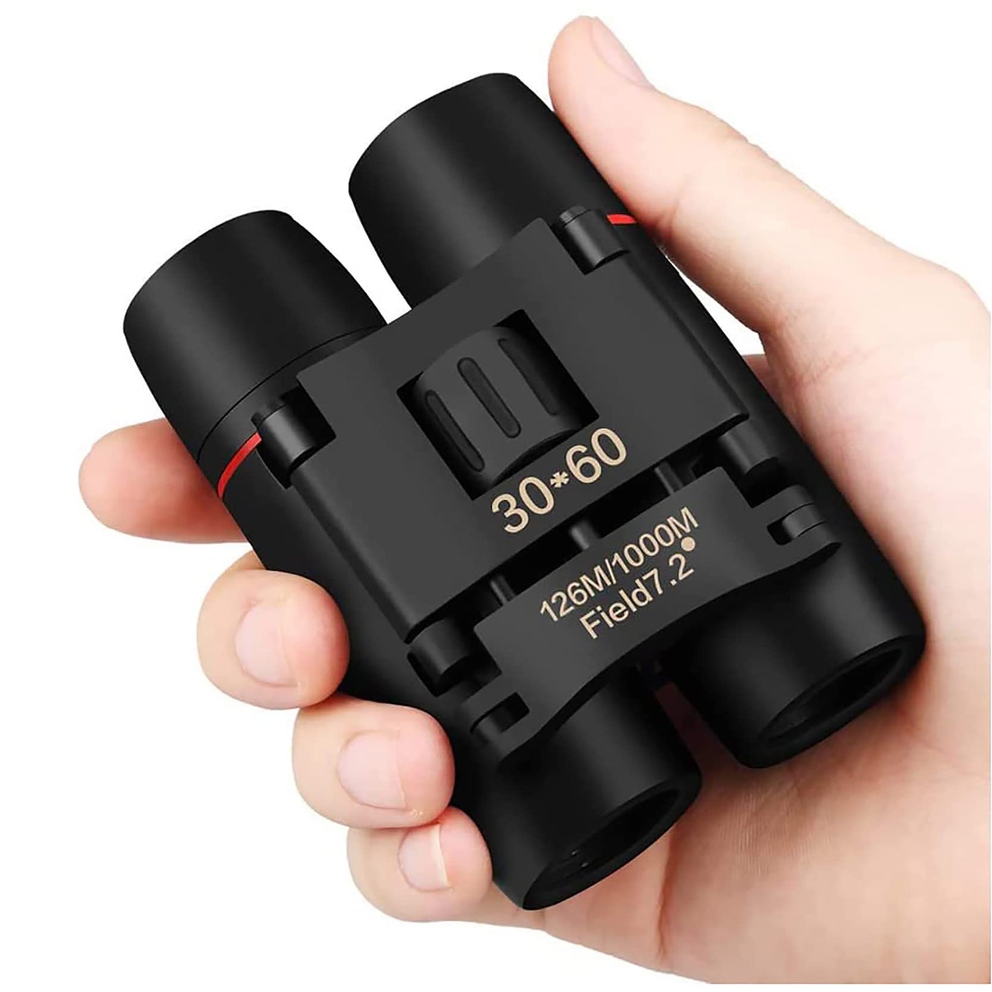 ZIYOUHU Compact 30x60 Binoculars for Adults,Suitable for Adults and Children Bird Watching Travel Sightseeing, Waterproof Lightweight Small Binoculars, with Clear Low-Light Vision
