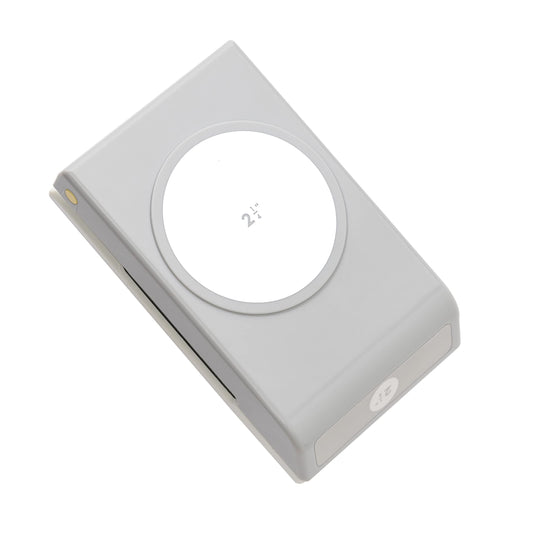 EK Tools Large Circle Crafting Punch, 2.25 inch, Silver, with Safety Lock, create perfect Circles for Handmade Cards, Scrapbooking, Gift Tags, Invitations, Decorations, and More