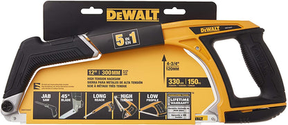 DEWALT Hack Saw, 5-in-1 (DWHT20547L)