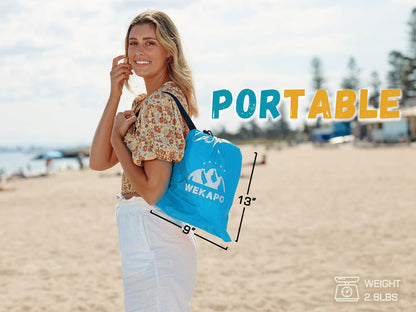 WEKAPO Inflatable Lounger Air Sofa Hammock-Portable,Water Proof& Anti-Air Leaking Design-Ideal Couch for Backyard Lakeside Beach Traveling Camping Picnics & Music Festivals