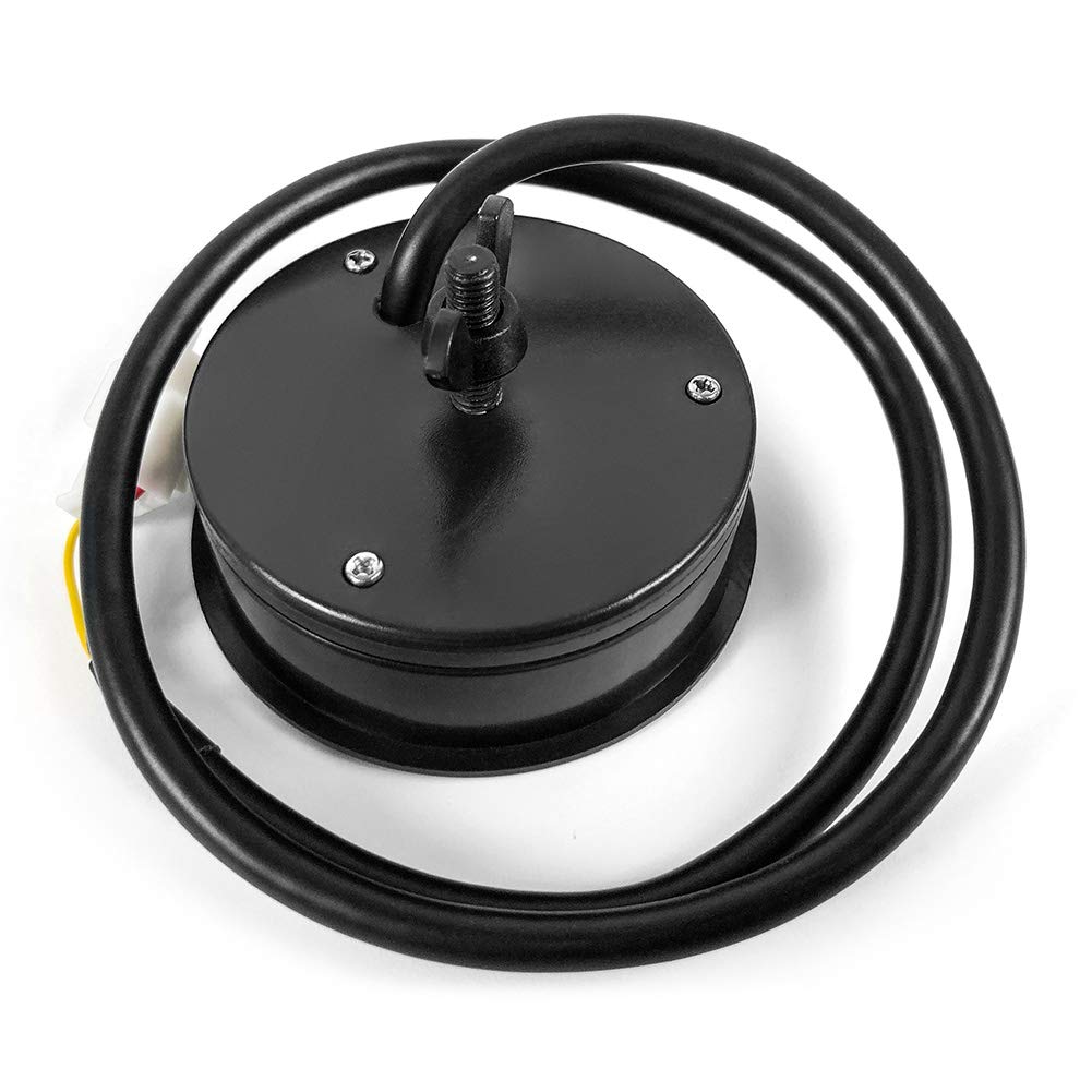 QWORK Battery Monitor Voltmeter Ammeter, Voltage Range 8V-80V and up to 500A, Voltage Current Meter with 13 ft Custom Cable