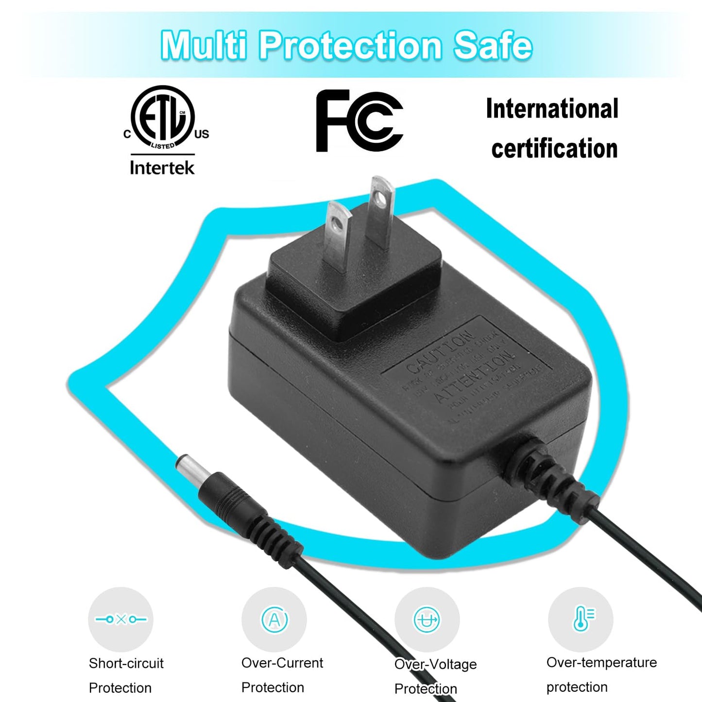 12 Volt Battery Charger for Ride On Toys 12V Kids Ride On Car Charger for Best Choice Products Wrangler SUV Kid Trax Dynacraft Toy Car 12v Universal Charger baby electric Battery Power Supplies