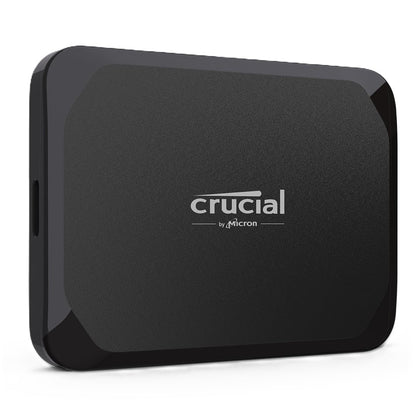 Crucial X9 2TB Portable SSD, Up to 1050MB/s, USB 3.2 USB-C, External Solid State Drive, Compatible with Windows, Mac, & Android, Reliable Storage for Games, Files, & Backups, Black - CT2000X9SSD902