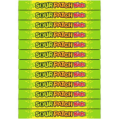 SOUR PATCH KIDS Soft & Chewy Candy, Bulk Candy, 12 - 3.5 oz Boxes
