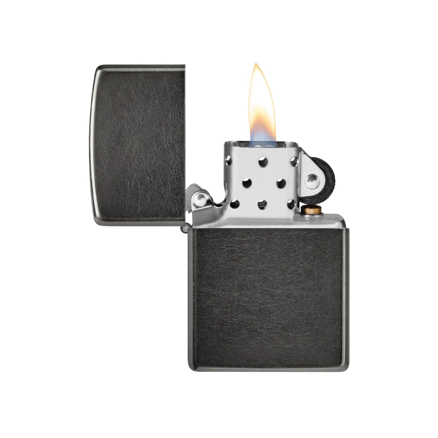 Zippo Gray Dusk Pocket Lighter, Standard