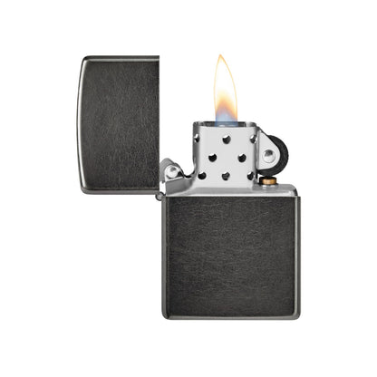 Zippo Gray Dusk Pocket Lighter, Standard
