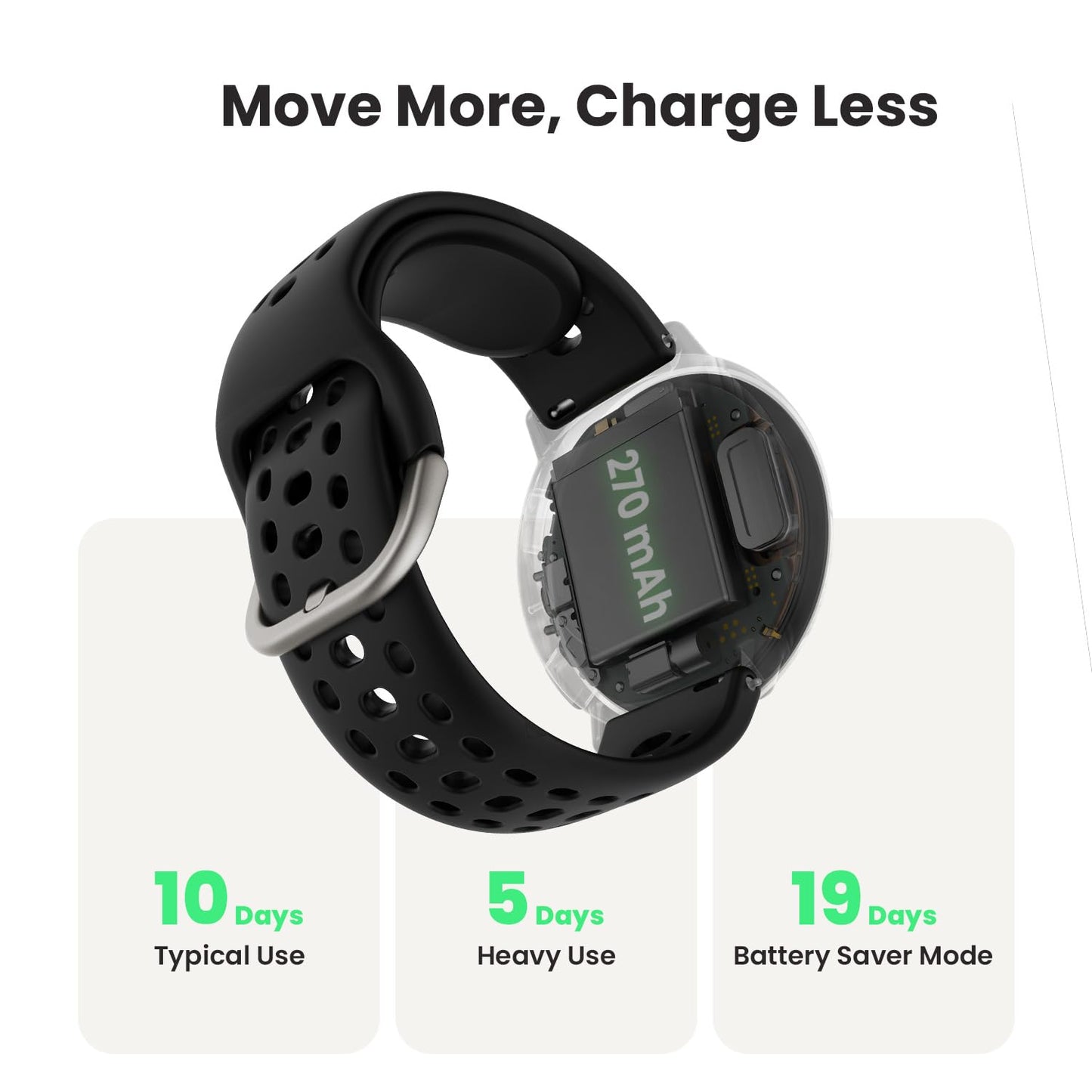 Amazfit Active 2 Sport Smart Watch Fitness Tracker for Android and iPhone, 44mm, 10 Day Battery, Water Resistant, GPS Maps, Sleep Monitor, 160+ Workout Modes, 400 Face Styles, Silicone Strap, Free App