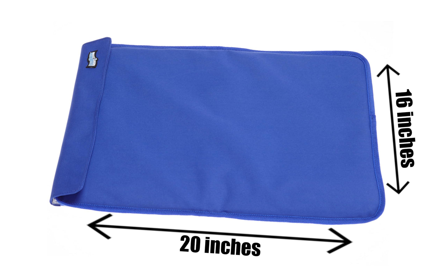 FlexiFreeze Party Mat Chiller - Food Cooling Buffet Cooler for Cold Serving Blue (19" x 15")