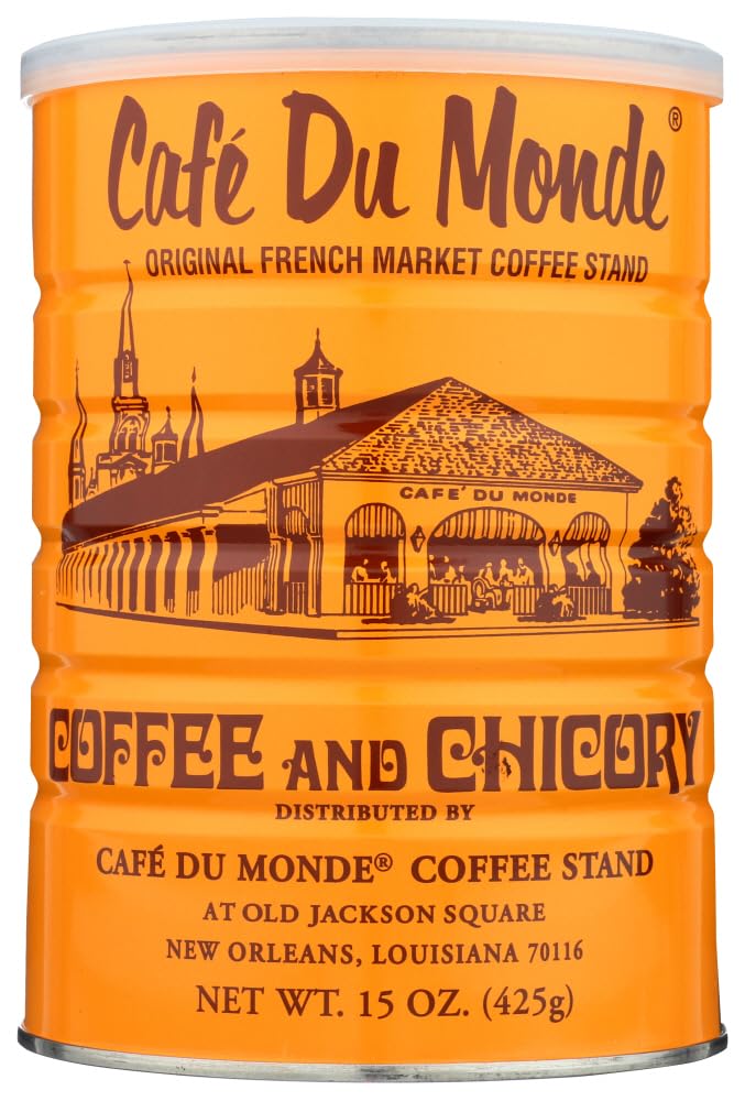 Cafe Du Monde Coffee Chicory, 15 Ounce Ground