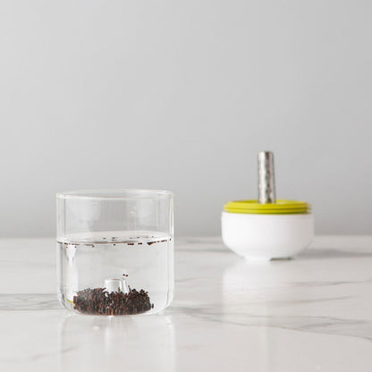 Chef'n Countertop Sprouter Growing Kit, One Size, Baking White/Wasabi/Glass