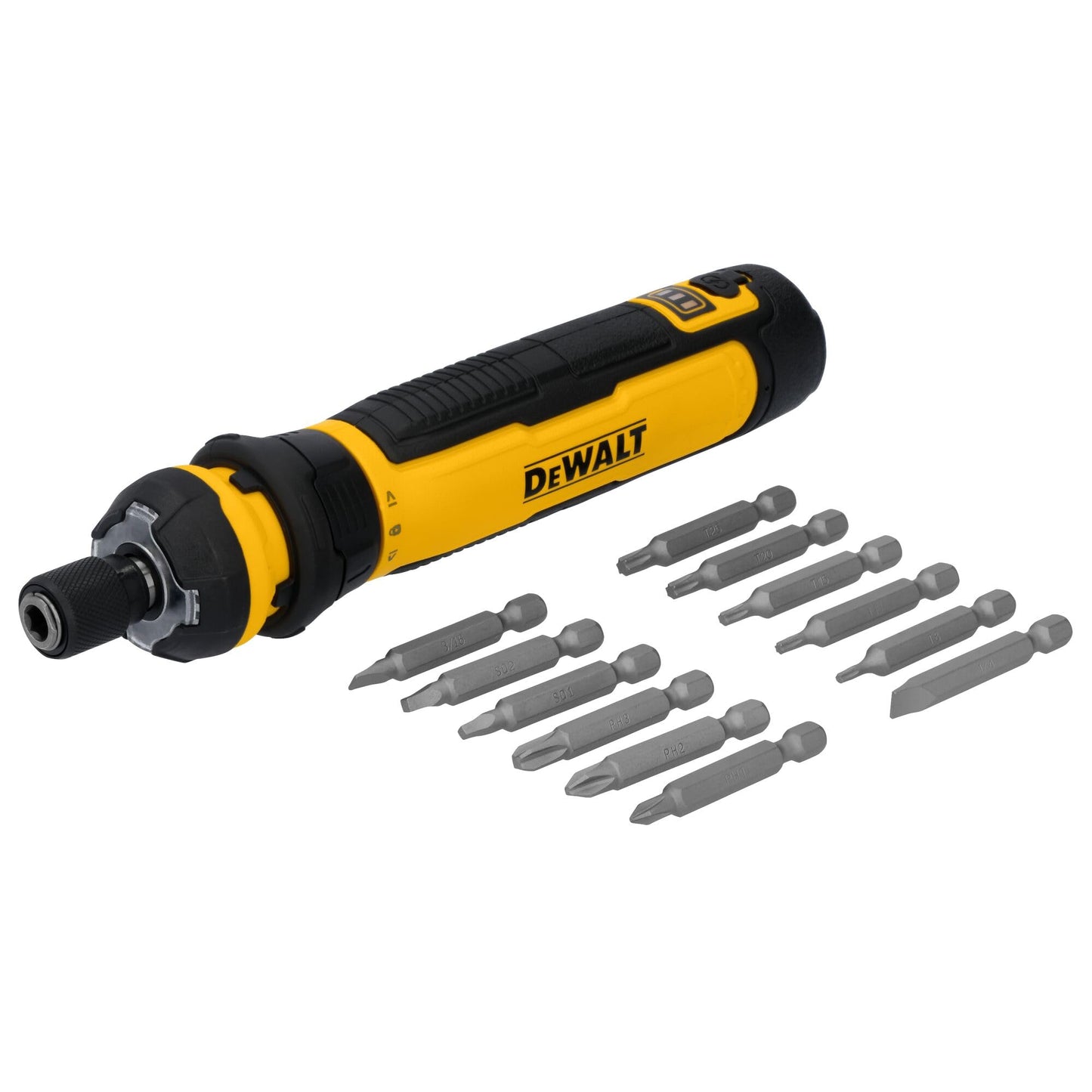 DEWALT Cordless Screwdriver with FLEXDRIVE Control and Screwdriving Bits (DWHT66719)