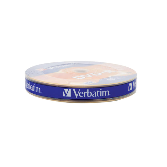 Verbatim DVD-R Blank Discs AZO Dye 4.7GB 16X Recordable Disc - 10 Pack Wrap Silver
