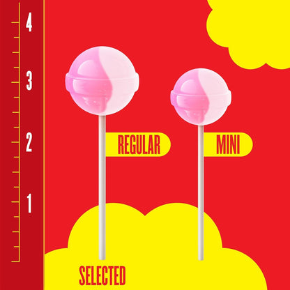 Chupa Chups Cremosa Lollipop Assortment, 2 Ice Cream Flavors, Individually Wrapped Candy for Kids, 16.9 Oz Bag (40 Suckers)