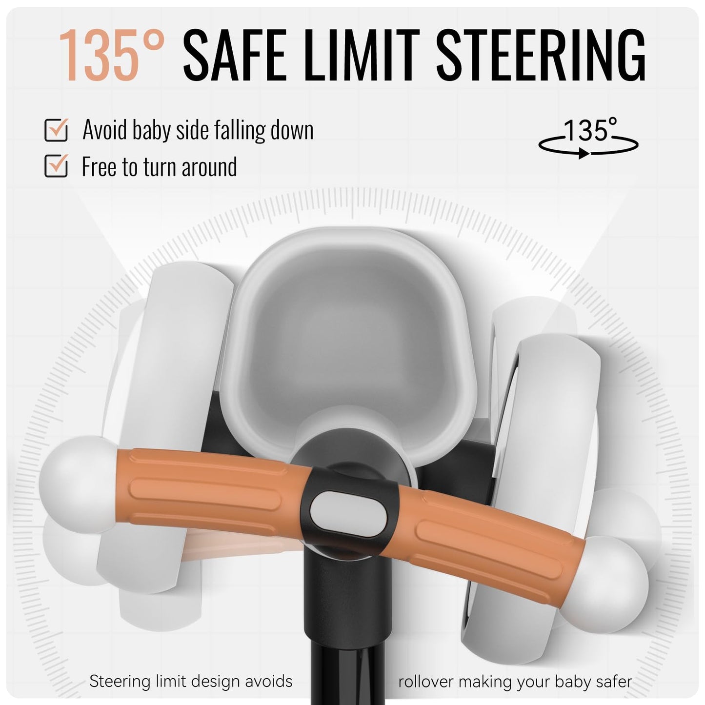 Umatoll Colorful Lighting Baby Balance Bike Toys for 1 Year Old Boys Gifts, Adjustable Seat Baby Walker, One Year Old Boy Birthday Gifts, 12-24 Months Toddler First Ride on Toys