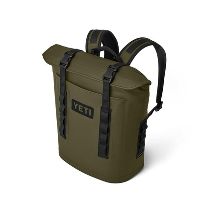 YETI Hopper M12 Backpack Soft Sided Cooler with MagShield Access, Olive