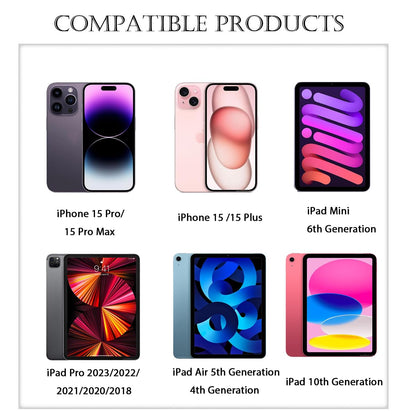 Car Carplay Cable for iPhone 15 16 15 Pro Max 15 16 Plus Cable, USB A to USB C for Carplay USB C Cord, iPad USB C Cable iPad Pro iPad Air 5th 4th Mini 6th Gen Car Charger Cable Cord Replacement 3FT