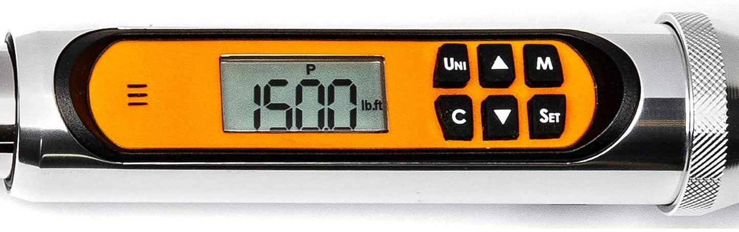 GEARWRENCH 1/2" Drive 120XP Flex Head Electronic Torque Wrench with Angle - 85196