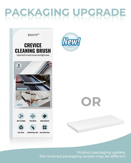 SXhyf Crevice Cleaning Brush - Grout Scrub Brush, House Cleaning Supplies, Gap Cleaning Tools, Home Essentials, Gifts for Women Men, Hard Bristle Crevice Cleaner Brush for Household Use, Bathroom