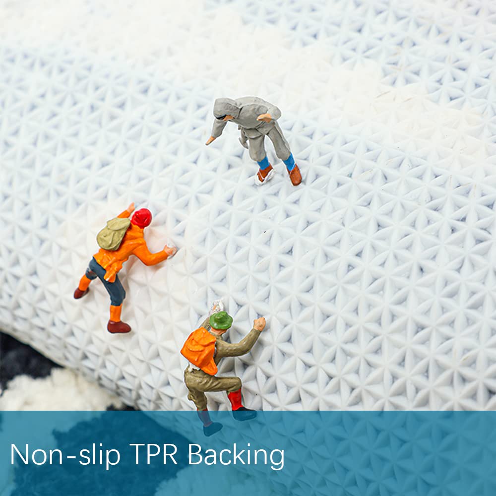 ZebraSmile Bathroom Rugs - Cat Bathroom Rug Non Slip Washable Soft Bath Mat Shower Room Bathmat Funny Doormat Cat Bath Rug19.5 X 31.5 in